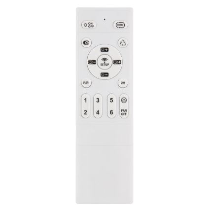 Globo - LED RGB Regulação teto ventoinha LED/40W/230V 2700-6500K + comando