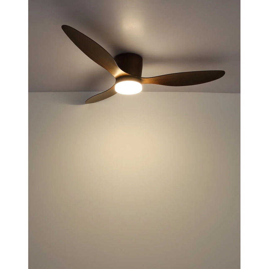 Globo - Ventilador de teto LED regulável LED/20W/230V 3000-6500K + controlo remoto