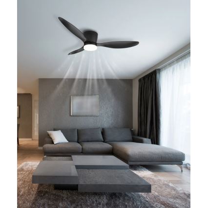 Globo - Ventilador de teto LED regulável LED/20W/230V 3000-6500K + controlo remoto