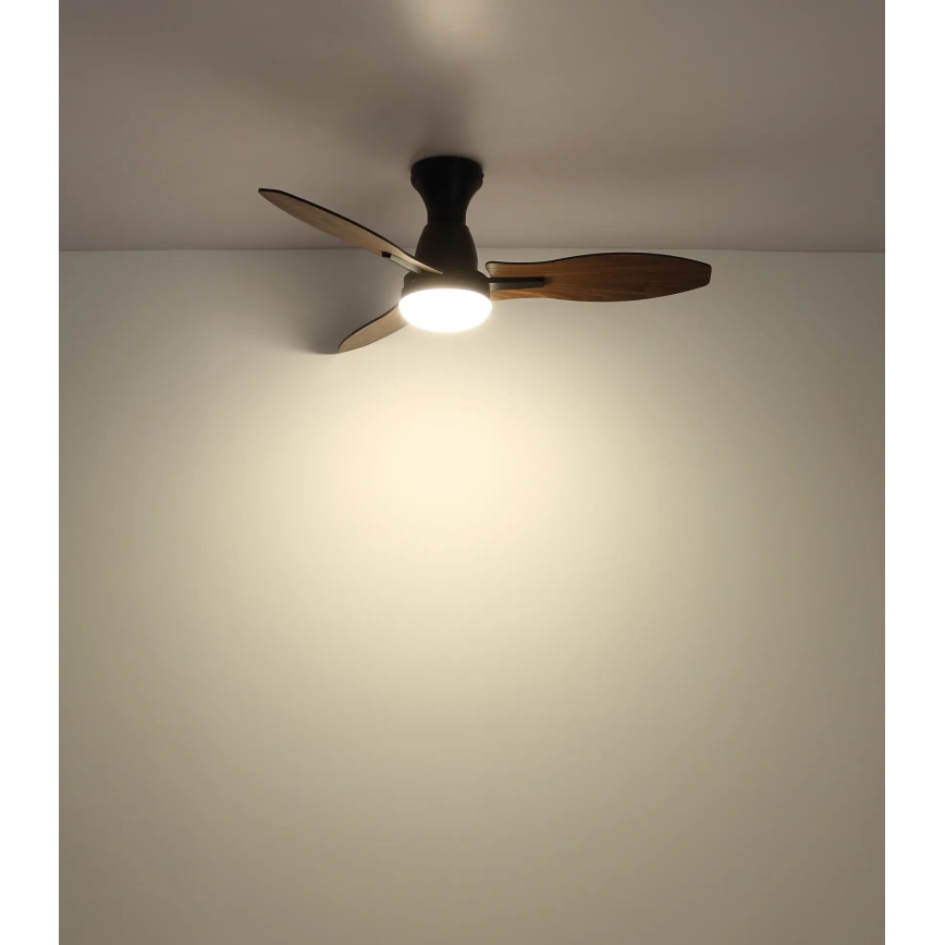 Globo - Ventoinha de teto LED com regulação LED/22W/230V 3000/4500/6000K + comando