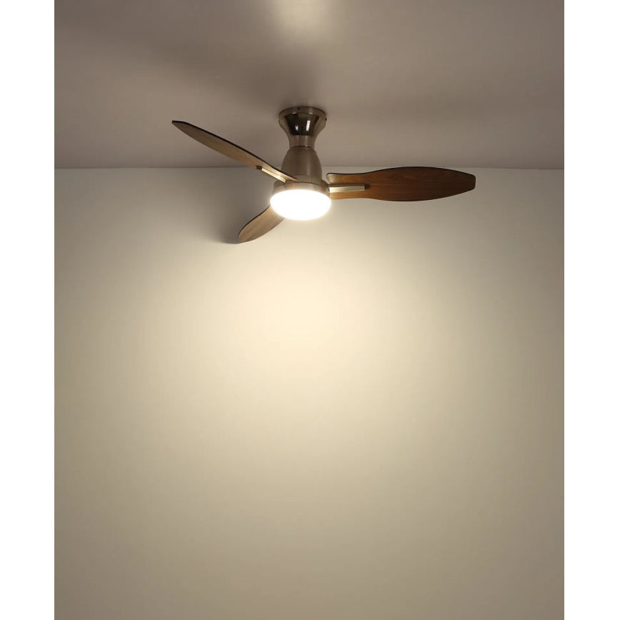 Globo - Ventoinha de teto LED com regulação LED/22W/230V 3000/4500/6000K + comando