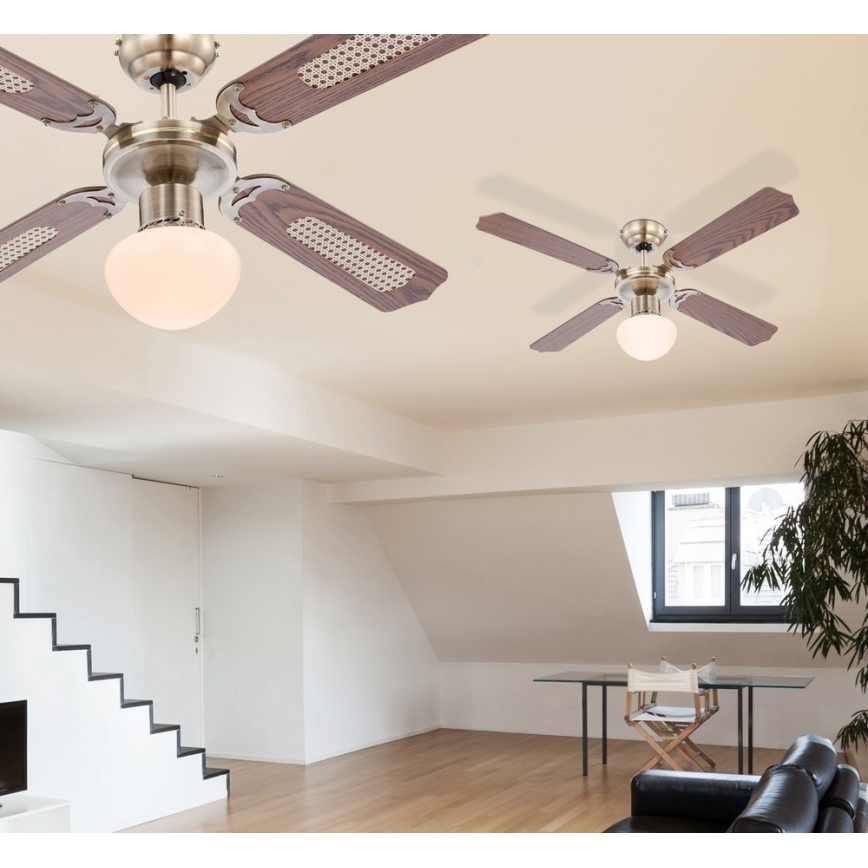 Globo - Ventilador de teto 1xE27/60W/230V