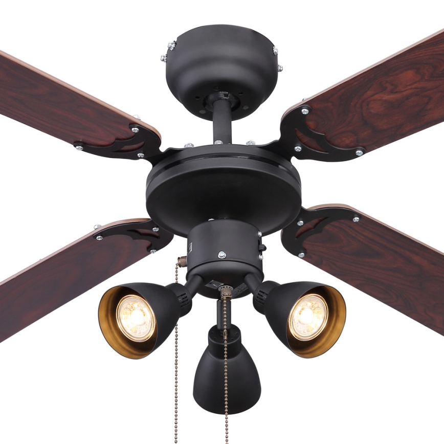 Globo - Ventoinha de teto 3xGU10/50W/230V