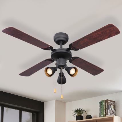 Globo - Ventoinha de teto 3xGU10/50W/230V