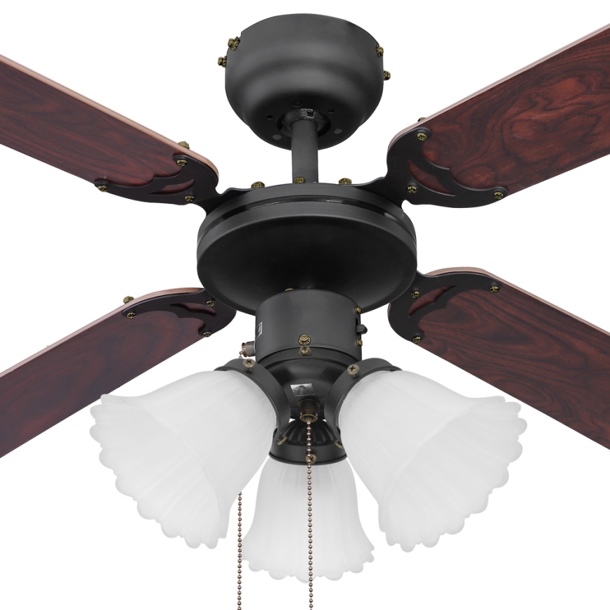 Globo - Ventilador de teto 3xE27/60W/230V