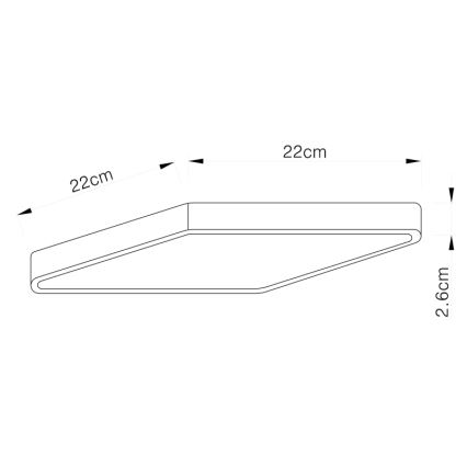 Globo - Iluminação de teto LED com regulação LED/28W/230V