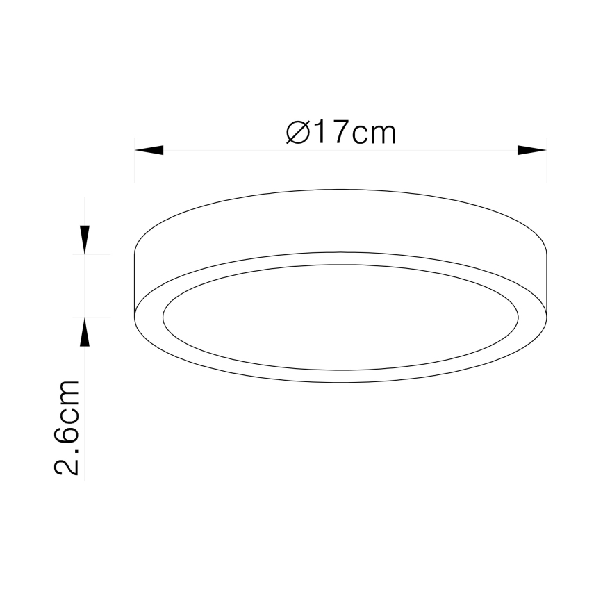 Globo - Iluminação de teto LED LED/22W/230V