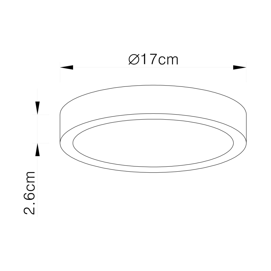 Globo - Iluminação de teto LED com regulação LED/22W/230V