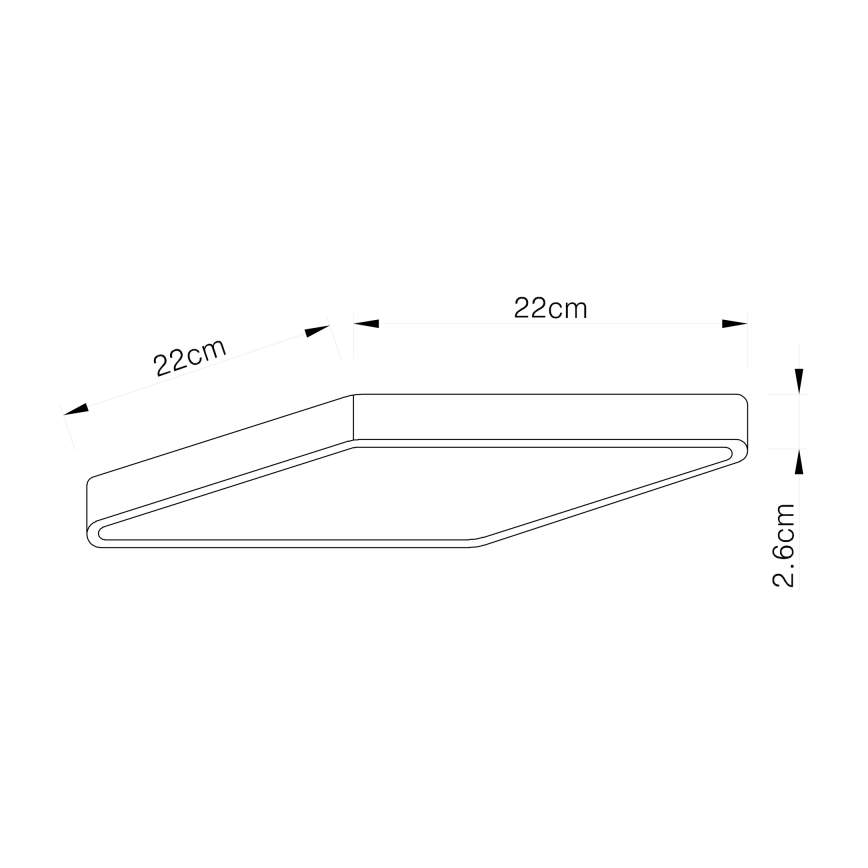 Globo - Luz de teto LED LED/28W/230V