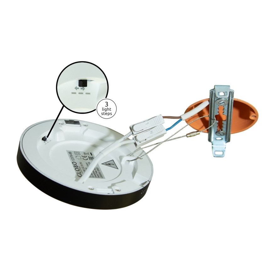 Globo - Iluminação de teto LED LED/6W/230V 3000/4000/6500K branco