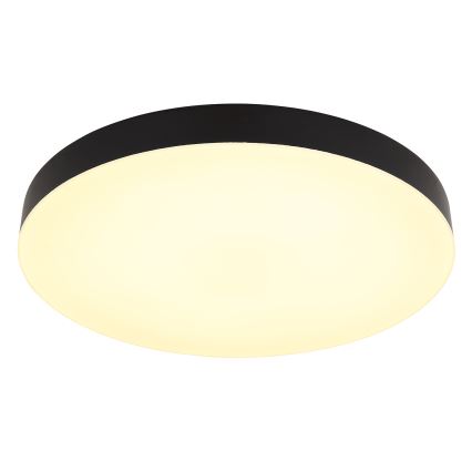 Globo - Iluminação de teto LED LED/36W/230V 3000K/4000K/6500K diâmetro 40 cm preto