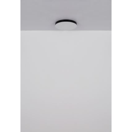 Globo - Iluminação de teto LED LED/50W/230V 3000K/4000K/6500K diâmetro 50 cm preto