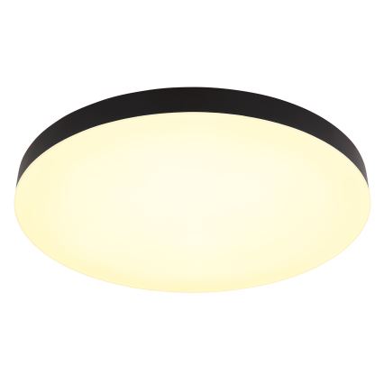 Globo - Iluminação de teto LED LED/50W/230V 3000K/4000K/6500K diâmetro 50 cm preto