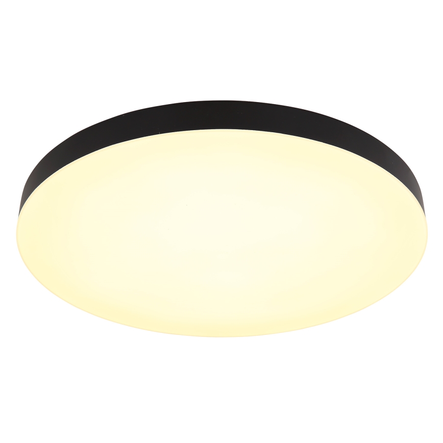 Globo - Iluminação de teto LED LED/50W/230V 3000K/4000K/6500K diâmetro 50 cm preto