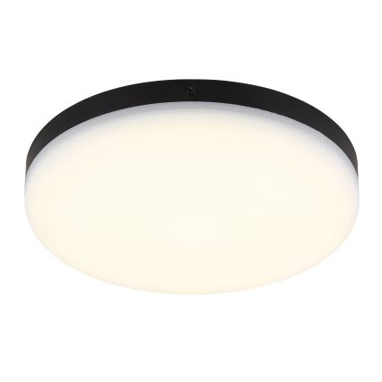 Globo - Iluminação de teto LED LED/12W/230V 4000K diâmetro 22 cm preto