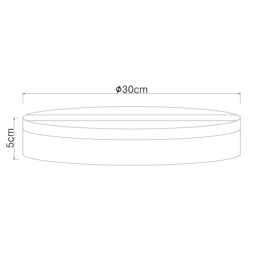 Globo - Iluminação de teto LED LED/18W/230V 4000K diâmetro 30 cm branco