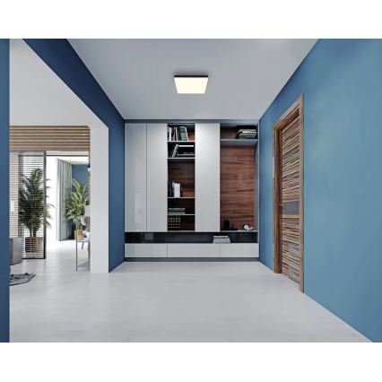 Globo - Iluminação de teto LED LED/18W/230V 4000K 30x30 cm preto