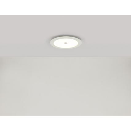 Globo - Foco de encastrar LED de casa de banho com sensor 1xLED/18W/230V IP44