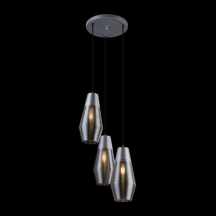 Globo - Candelabro suspenso 3xE27/60W/230V