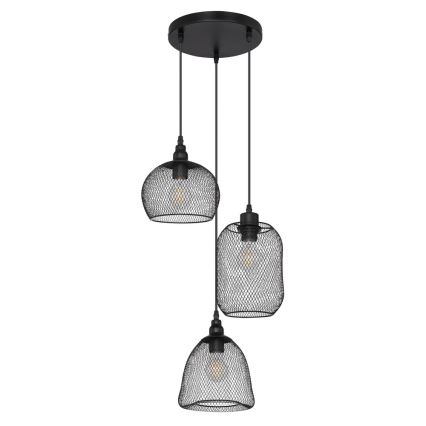 Globo - Candelabro num fio 3xE27/60W/230V