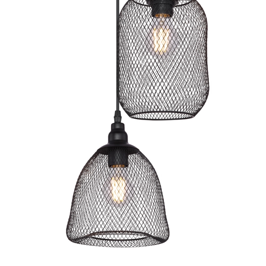 Globo - Candelabro num fio 3xE27/60W/230V