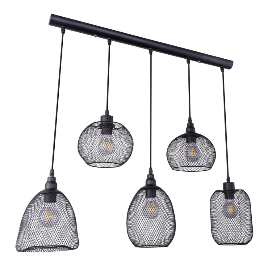 Globo - Candelabro suspenso 5xE27/60W/230V
