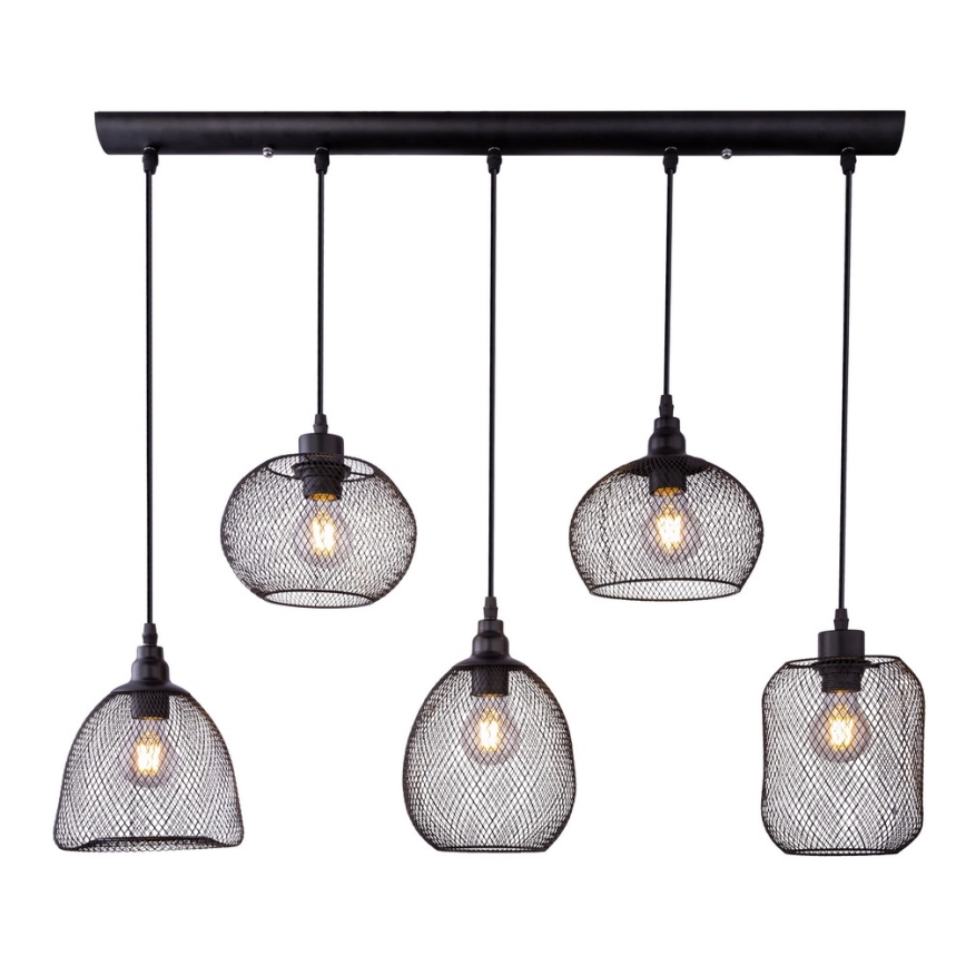 Globo - Candelabro suspenso 5xE27/60W/230V