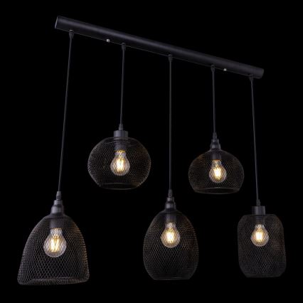 Globo - Candelabro suspenso 5xE27/60W/230V
