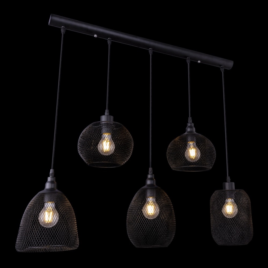 Globo - Candelabro suspenso 5xE27/60W/230V