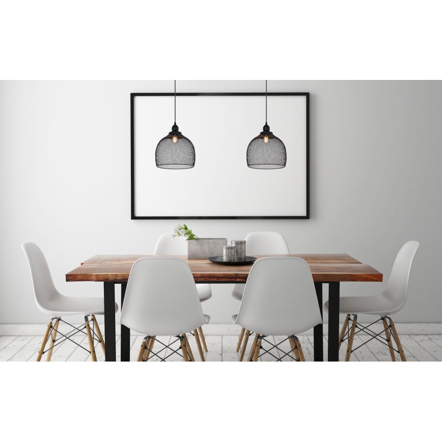 Globo - Candelabro num fio 1xE27/60W/230V