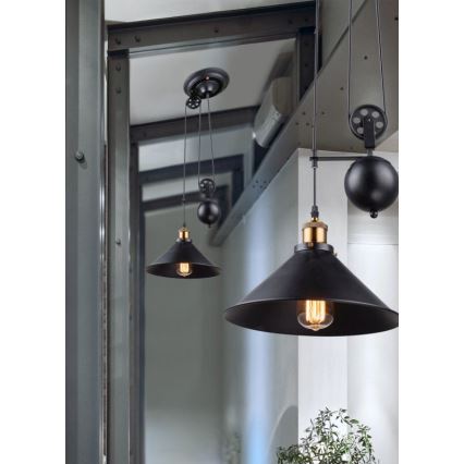 Globo - Candelabro suspenso 1xE27/60W/230V