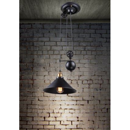 Globo - Candelabro suspenso 1xE27/60W/230V