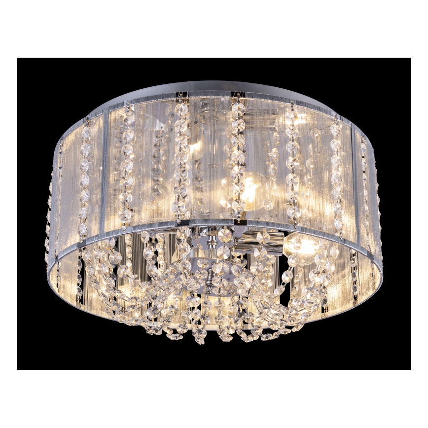 Globo - Iluminação de teto de cristal 4xE14/40W/230V