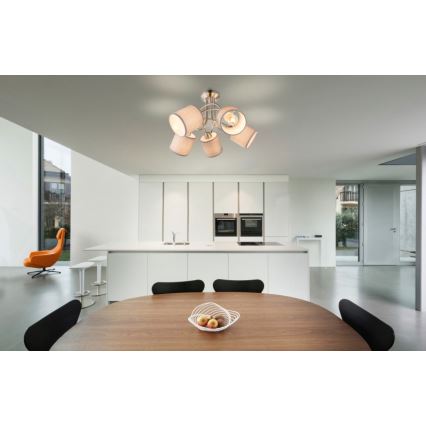 Globo - Candelabro fixo 5xE14/25W/230V