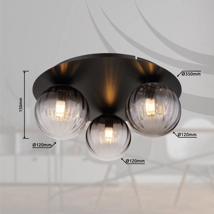 Globo - Iluminação de teto 3xG9/10W/230V