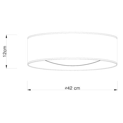 Globo - Luz de teto LED LED/18W/230V