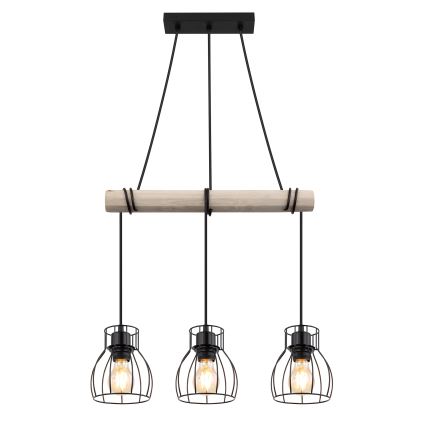 Globo - Candeeiro suspenso 3xE27/40W/230V