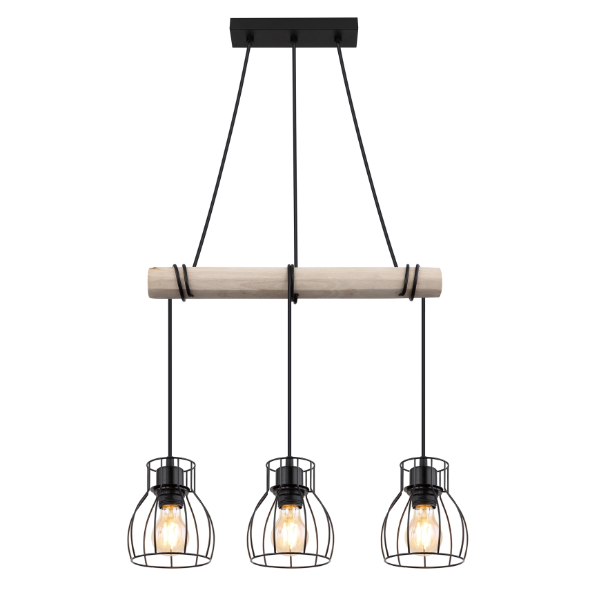 Globo - Candeeiro suspenso 3xE27/40W/230V