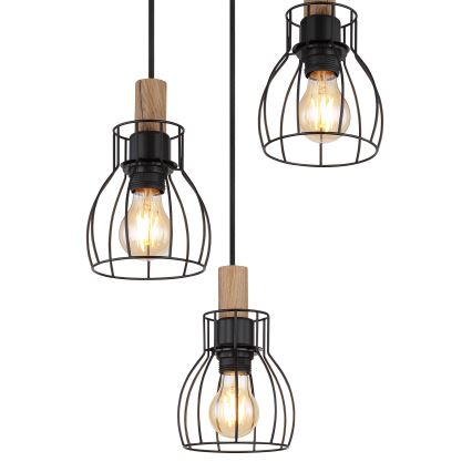 Globo - Candeeiro suspenso 3xE27/40W/230V