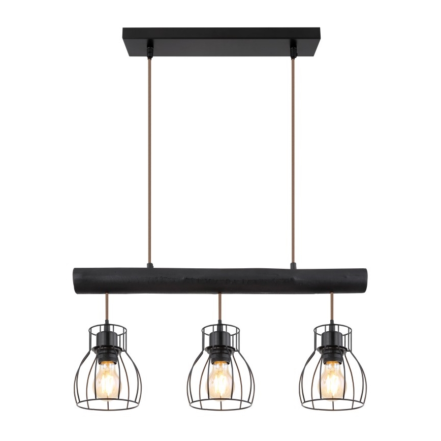 Globo - Candelabro suspenso 3xE27/60W/230V