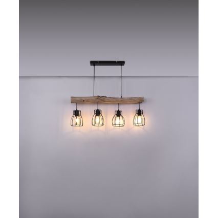 Globo - Candelabro suspenso 4xE27/40W/230V