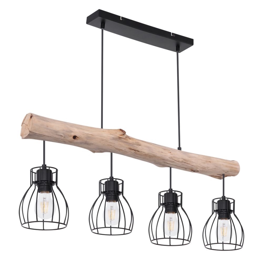 Globo - Candelabro suspenso 4xE27/40W/230V