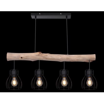Globo - Candelabro suspenso 4xE27/40W/230V