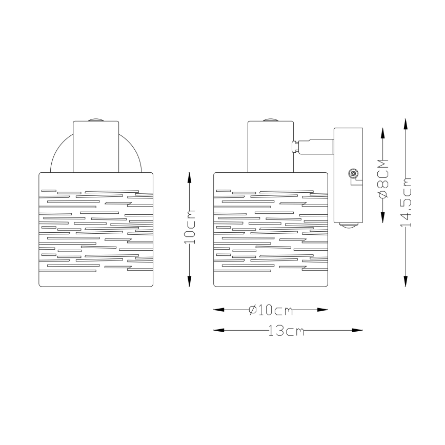 Globo - Luz de parede 1xE14/15W/230V