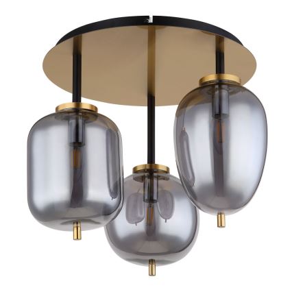 Globo - Candelabro integrado 3xE14/40W/230V latão