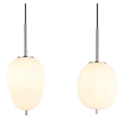 Globo - Candeeiro suspenso 4xE14/40W/230V branco