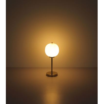 Globo - Candeeiro de mesa 1xE14/40W/230V cromado mate