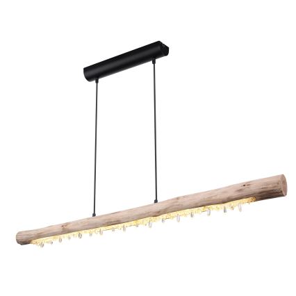 Globo 15354-20 - Pendente LED regulável em cabo FELICITAS LED/25W/230V bege