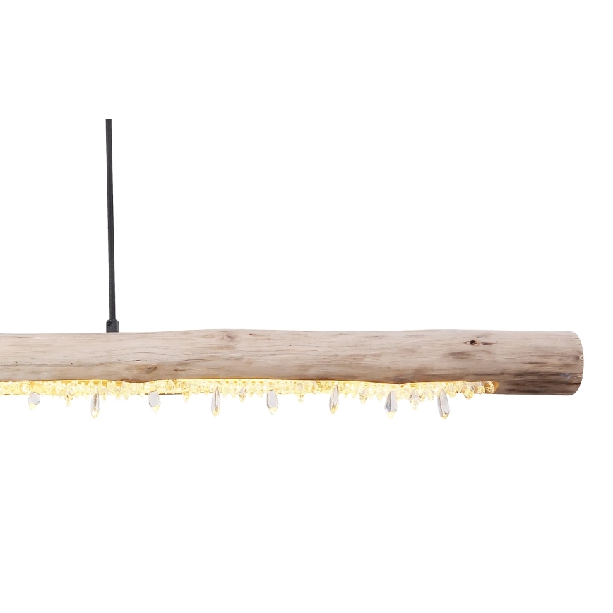 Globo 15354-20 - Pendente LED regulável em cabo FELICITAS LED/25W/230V bege