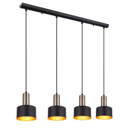 Globo - Candelabro num fio 4xE27/40W/230V